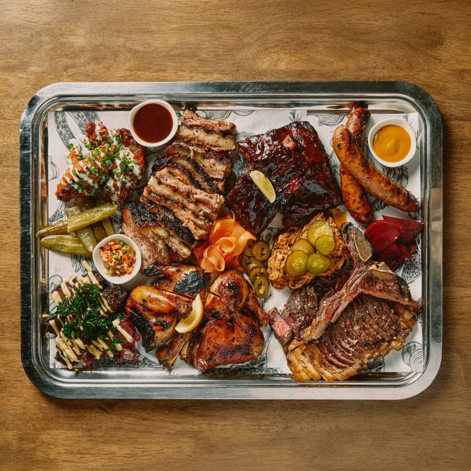 Mother of All Platters — Meatsmith BBQ sharing platter for 5 Singapore