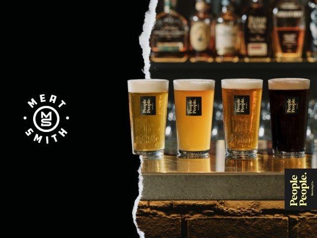 Meatsmith x People People Brewing Co. Tap Takeover — four beers, 7–8 August, Telok Ayer Singapore